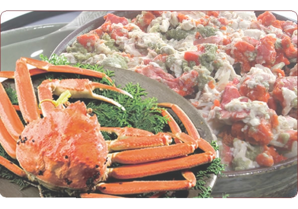 越前のお造り盛り合わせ